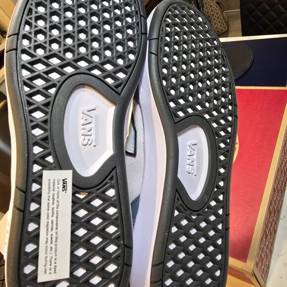 Vans Lowland CC ComfyCush Skate shoes Sneaker Mens Freshman Blue mens 10 new - Picture 6 of 12